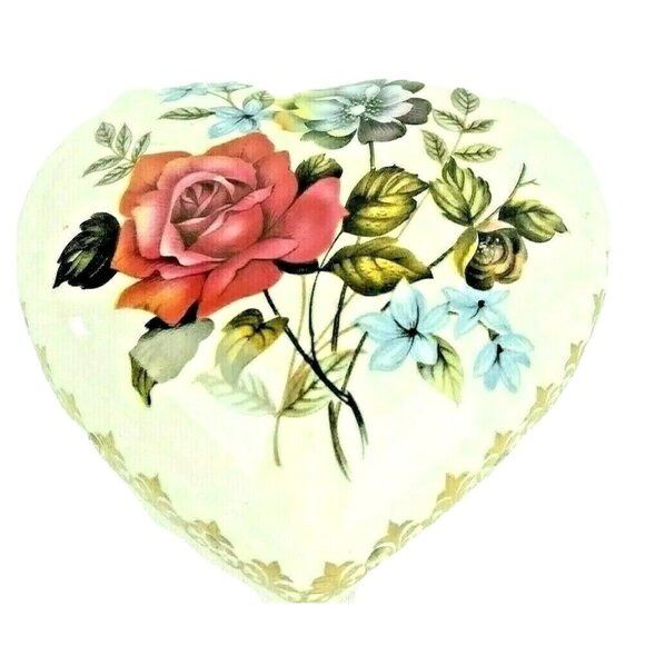 Vintage Princess House Pomander England Potpourri Sachet Holder Porcelain Floral - Picture 7 of 7